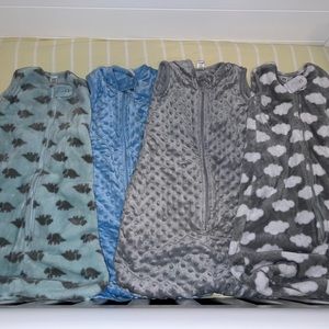 Hudson Baby sleep sack bundle 0-6 months